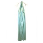 Lapointe Blue Satin Halter A Photo 4