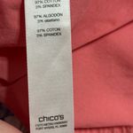 Chico's Chico’s Coral Pink Capri Pants Size 3 (XL) Photo 5