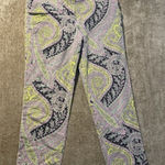J.Crew  Pants Womens 2 Cafe Capri Multicolor Paisley Low Rise Straight Leg Dress Photo 0