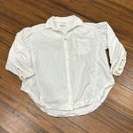 We The Free NWOT  Happy Hour Oversize Poplin Button-Up Shirt Photo 0