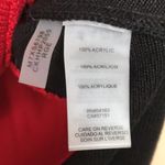 Calvin Klein Women’s Cowl Neck Asymmetric Handkerchief Hem Red Black Sweater Photo 7