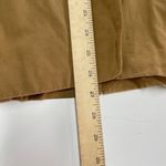 Vince Blazer Womens 12 Tan Drapey Twill Jacket Double Breasted Oversized Tencel Photo 9