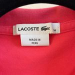 Lacoste  pink polo Photo 1