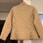 Lands' End Tan Quilted Jacket Photo 3
