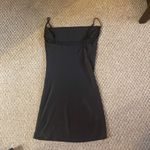 Kendall + Kylie  Black Silk Cowl Neck Dress Size Small Photo 1