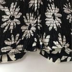 80s Drop Waist Bubble Skirt Dress Positively Ellyn Black White Floral 14 Photo 5