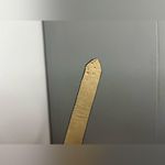 Genuine Leather Leopard Cheetah Print Dyed Real Animal Fur Vintage Belt 37”Waist Yellow Photo 6