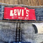 Levi's LEVI’s Painted Denim Shorts size 26 Waist Photo 2