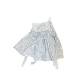 Rochas Paris New Midi Skirt Serena, Size IT 40/ US 4 Blue Photo 1