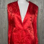 Versace Vintage classic v2 leaf floral silk skirt suit blazer jacket & skirt 10 Photo 6