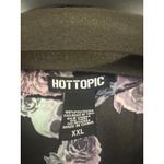 Hot Topic  Floral skulls Fringe Kimono Duster Sheer xXL Cover Up Bohemian Photo 2