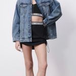 ZARA Oversized Distressed Jean Jacket Photo 0