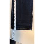 Spanx High Rise Straight Leg 5 Pocket Denim Size 28 Zip Up Jeans Dark Wash Denim Photo 8