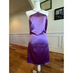 PRETTY GARBAGE LAVENDER NWT SATIN DRESS ADJ CHAIN STRAPS WOMENS SIZE MEDIUM Purple Photo 1