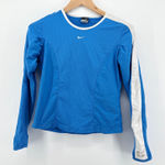 Nike Sphere Dry Blue Running Top Long Sleeve Athletic Shirt Womens XS Photo 0