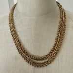 Vintage Gold Tone Multi Photo 0