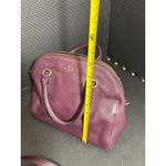 Kate Spade  New‎ York Brighton Park Small Felix Leather Wine Purple Purse Photo 9