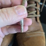 Steve Madden TROOPA 2 Brown Leather Zip Combat Boots Womens Size 8.5 Distressed Photo 6