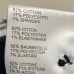 Anthropologie the essential crop flare Gingham black white pants Sz 8 Photo 5