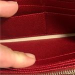 BVLGARI  long zip wallet maroon Photo 3