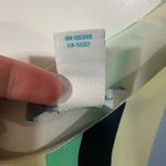 Anthropologie  Abstract Spaghetti Strap Maxi Dress Size Medium Photo 4