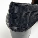 Aerosoles Black Plaid Touchpad Heel Rest Tassel Block Heels Loafers, Size 7.5 Photo 9