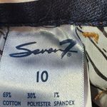 Seven7 weekend boyfriend relaxed fit size 10 medium dark jean denim Photo 4