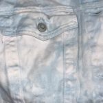 Kensie Blue And White Tye Dye Jean Jacket Photo 2