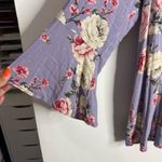 Torrid Fit And Flare Rayon Slub Button-Front Top Size 2X Romantic Roses Floral Photo 3