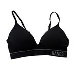 Hanes  Originals Women’s Ribbed Seamless Contour Bra Lightly Lined Size Large Photo 1