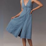 Reformation  Sebastien Denim Midi Dress 4 Photo 0