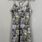 prAna Floral Shelf Bra Traveler's Mini Dress Women Small Athletic Outdoor Active Photo 2