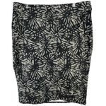 RipSkirt Hawaii Wrap Skirt Womens XL Charcoal Shibori Butterfly Length 3 Beach Black Photo 0