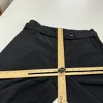 Elodie  Pants Womens‎ Large Black Belted High Rise Crop Ankle Trousers Photo 7