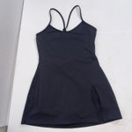 JustFab  Black Preppy Tennis Golf Country Club Athleisure Gym Skort Romper Dress Photo 2