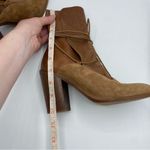Intentionally Blank Pepper Leather Tie Boots size 37 7 tan brown suede Photo 6