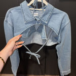 Super down Denim Top Set  Photo 0