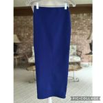 Paxton Skirt Set 2 piece Knit Bodycon Strapless Bandeau Blue S Cocktail Party Size undefined Photo 6
