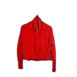 Sweaty Betty Women’s Escape Luxe Cropped Fleece Hoodie Red Size XS Photo 4