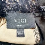 VICI  Bring On The Night Lace Chiffon Midi Dress Size Small Whimsigoth Victorian Photo 9