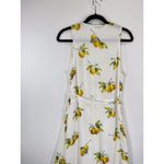 Rails Womens Dress White Lemon Madison Wrap V Neck Tank Sleeveless A Line Small Photo 9