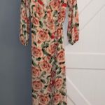 Bobeau High Low Large Floral Print Wrap Dress Size XS Photo 8