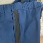 Lululemon Blue On The Fly Athletic Cropped Side Stripe Sport Pants 6 Photo 3