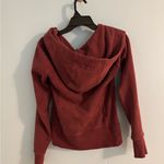 Lululemon full zip red full zip scuba size M/L measurements added Size M Photo 4