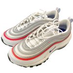 Nike  Air Max 97 Size 7.5 Essential Sneakers White Multi Color‎ Low Top Photo 0