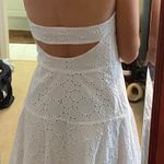 Parker White Lace Mini Dress Photo 1