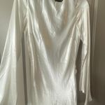 Meshki Mini White  Open Back Dress Photo 0