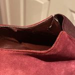 BCBGeneration  Burgundy Red Suede Heeled Pumps Bootie Shoe Size 9.5 Photo 10