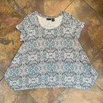 Jones New York JNY  Paisley Short Sleeve 1X Photo 2