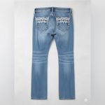 GRACE IN LA  Women’s Embellished Embroidered Low Rise Bootcut Jeans Photo 2